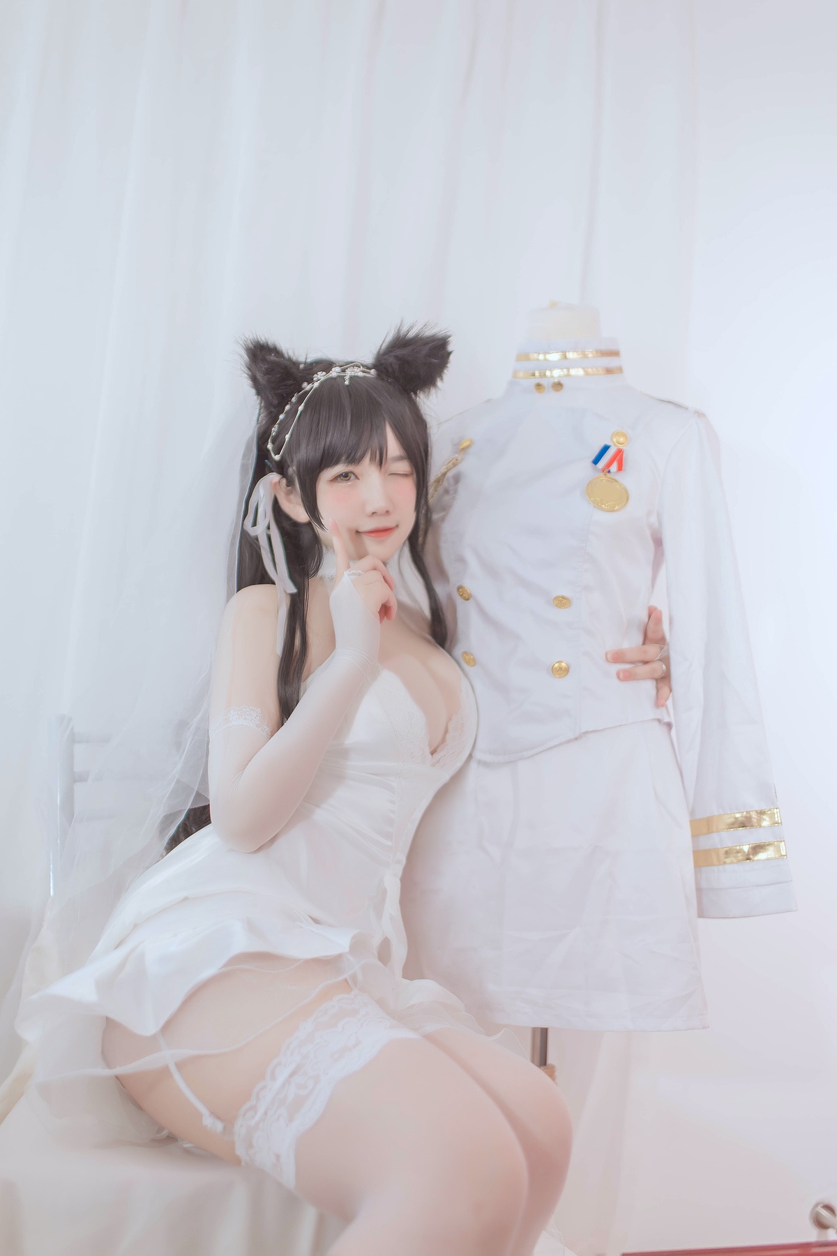 图片[2]-阿半今天很开心 – NO.14 爱宕婚纱-COS世界