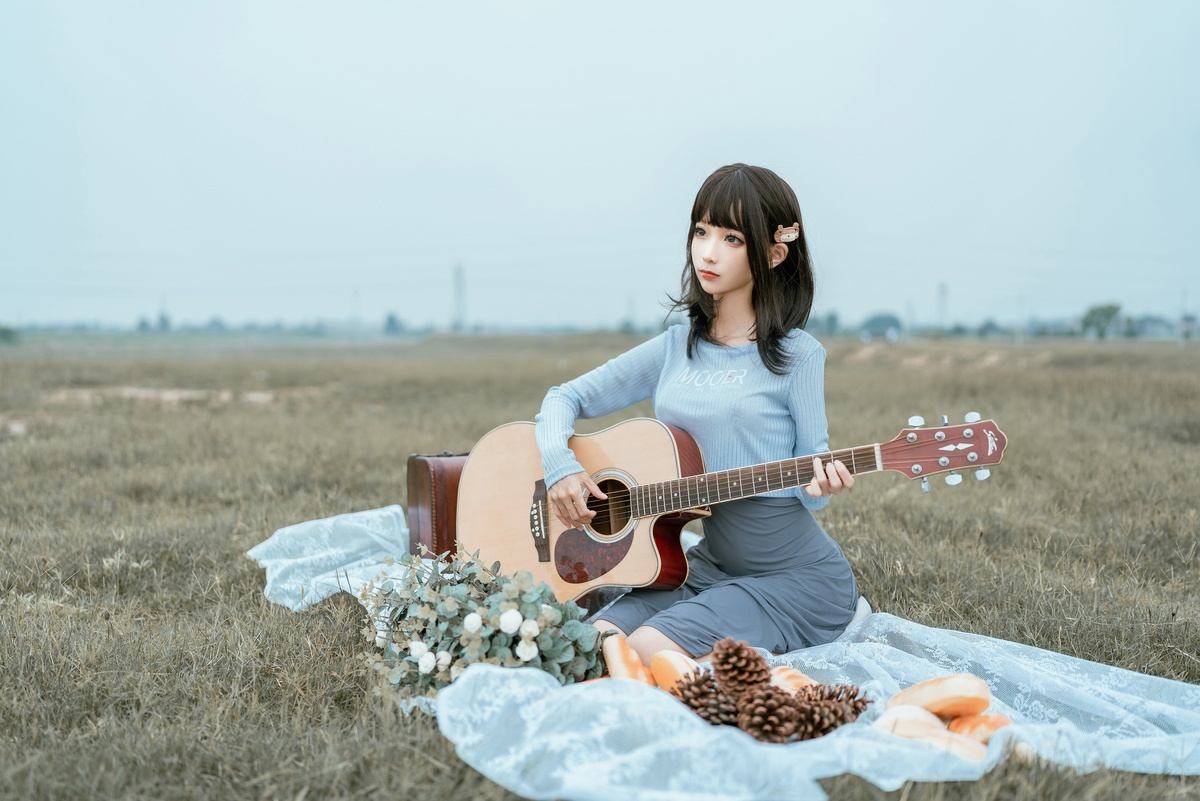 微博Coser@蠢沫沫 - NO.122 吉他妹妹-COS世界