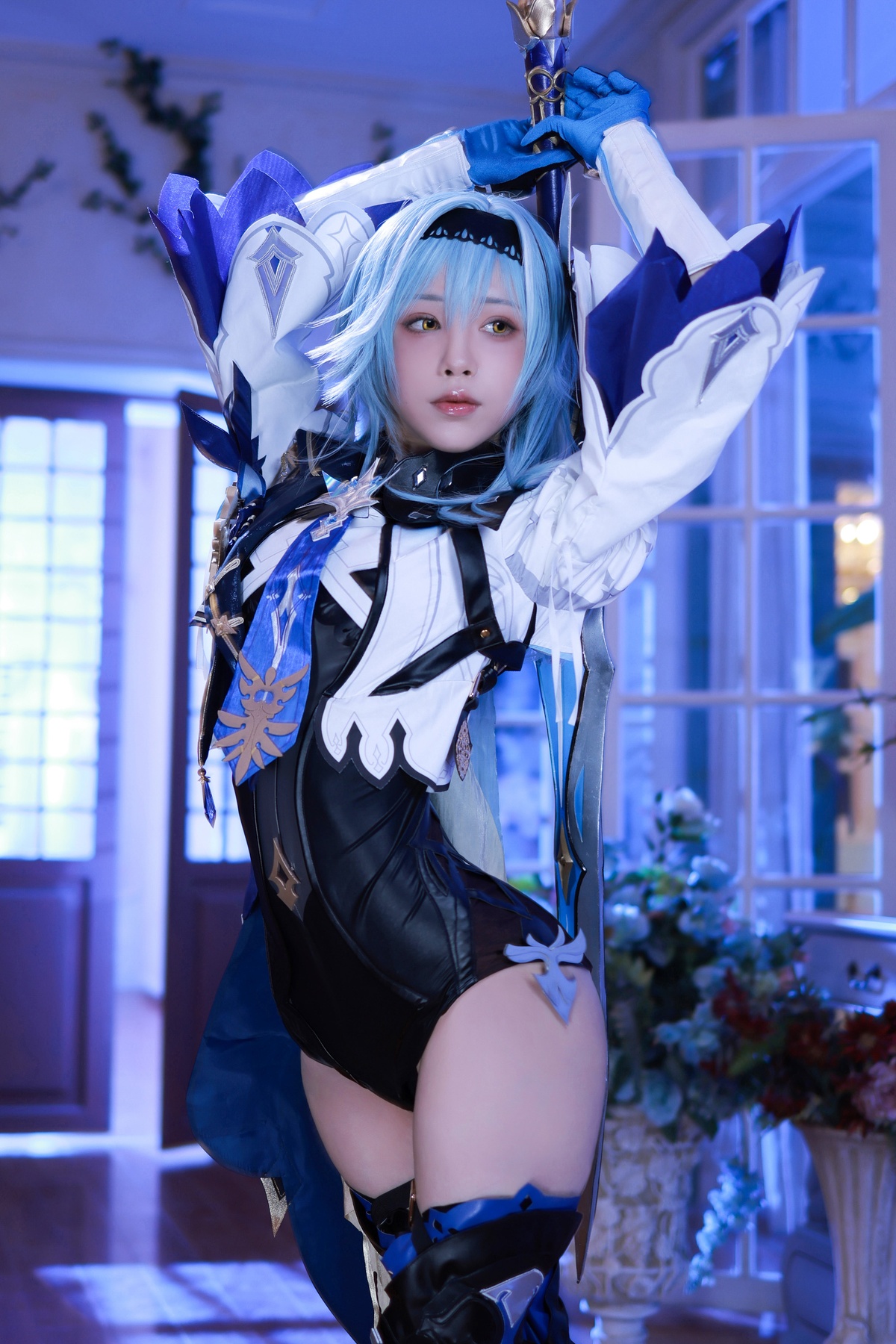 微博Coser@水淼-优菈之优菈原造型（30P）-COS世界