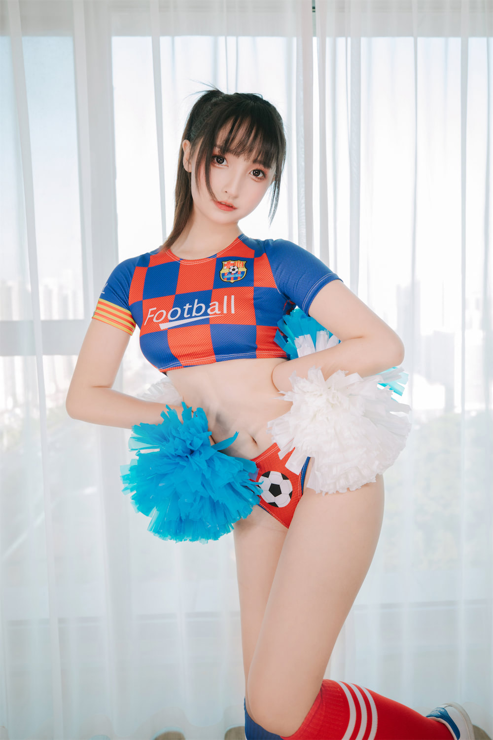 神楽坂真冬-啦啦队少女（中）-COS世界