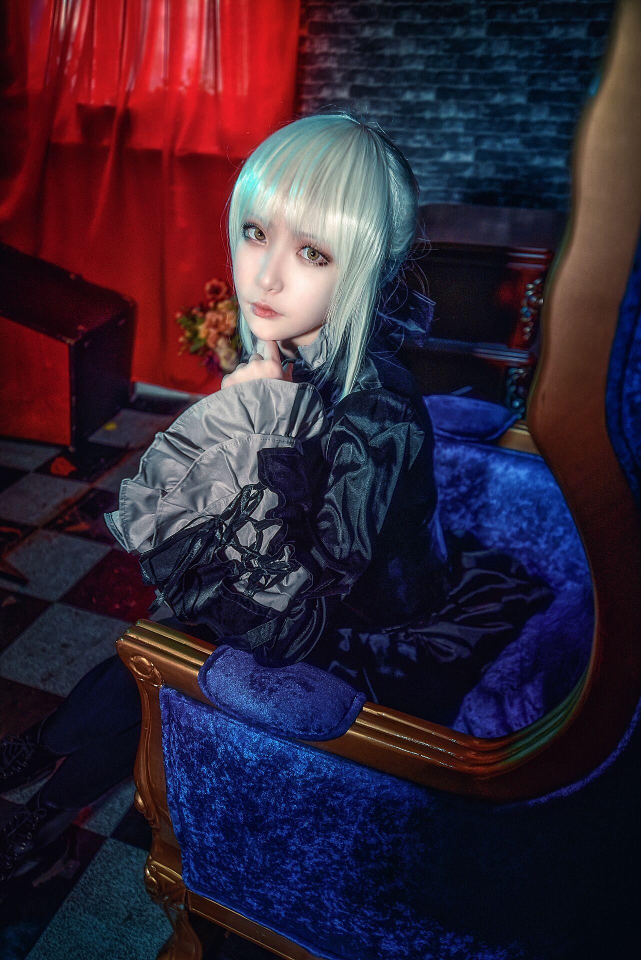 这个泡泡就是逊啦 - NO.09 吾王_黑SABER_阿尔托莉雅-COS世界