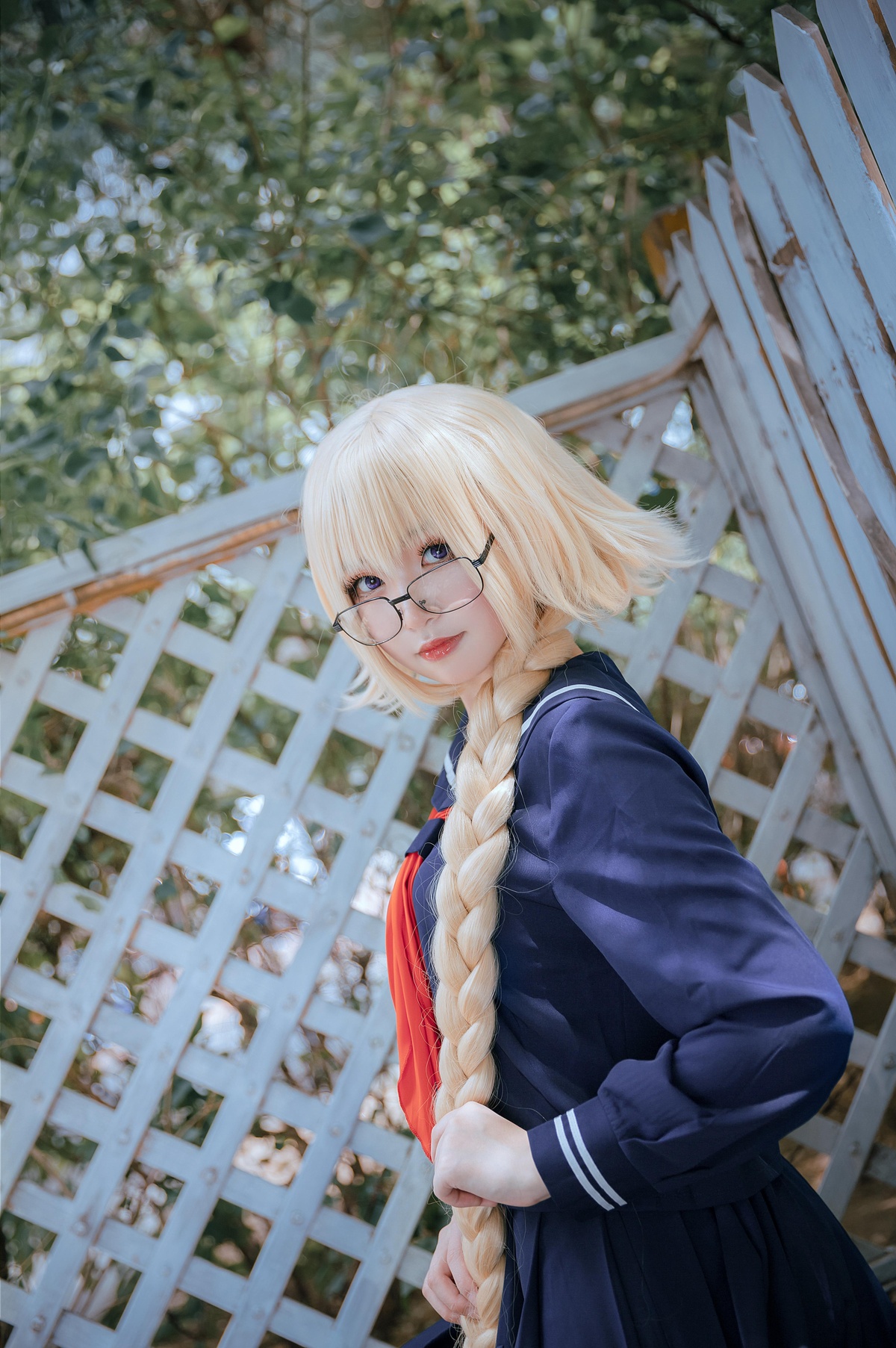 这个泡泡就是逊啦 - NO.01 JK_正片_COS_贞德-COS世界