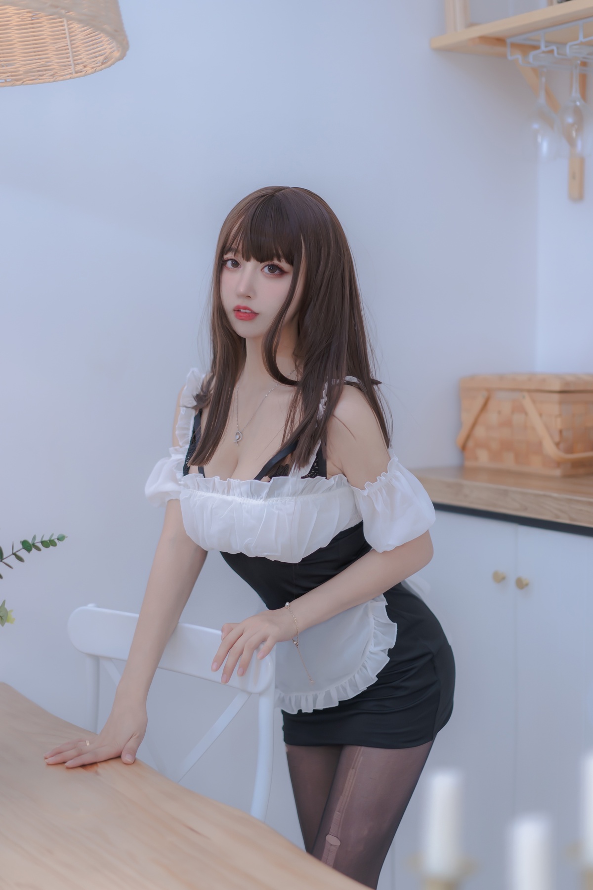 过期米线线喵 - NO.125 女仆使用手册-COS世界